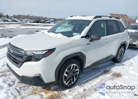 2025 Subaru Forester Premium Hybrid from USA, damaged, VIN JF2SLSED5SH433813